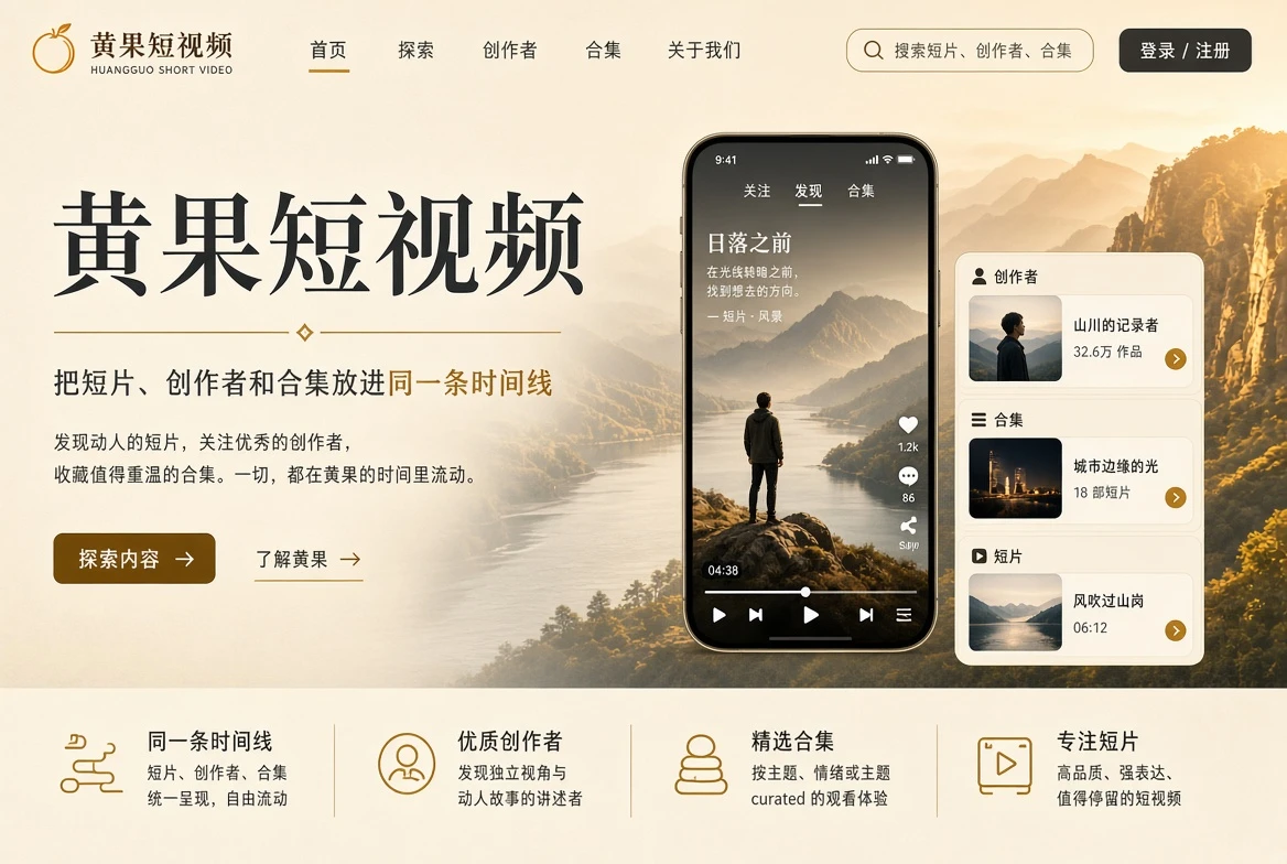 黄果短视频精选短片